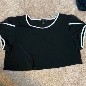 Banana republic black tee